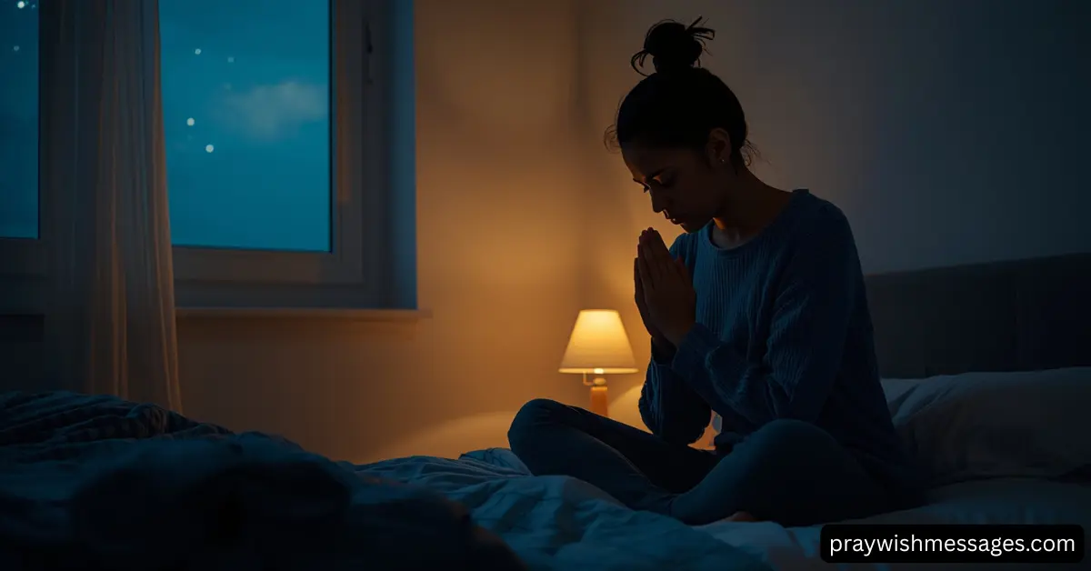 Bedtime Prayer for Anxiety and Overthinking