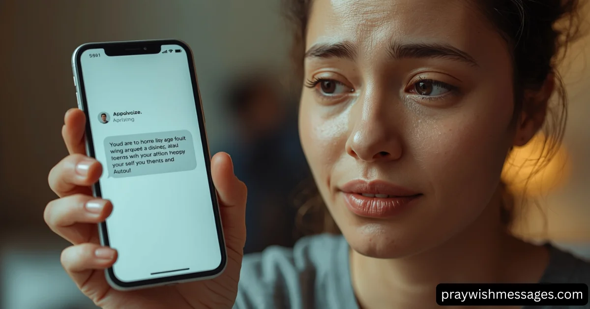 Best Sorry Texts for Loved Ones to Mend Relationships