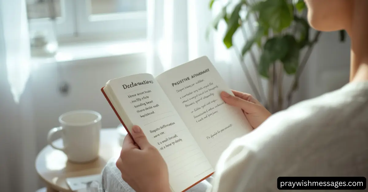 Step-by-Step Morning Declaration Routine