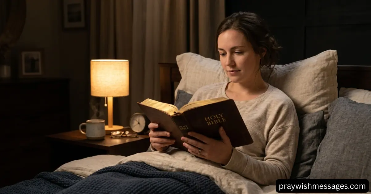Benefits of Reading Bible Verses at Night