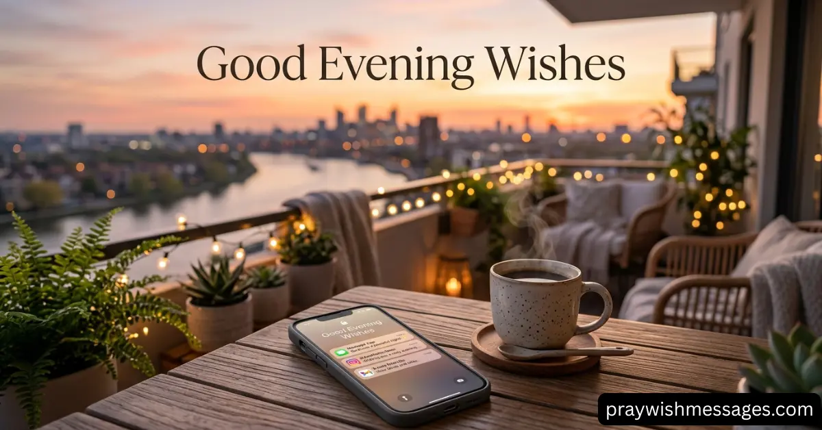 Best Times to Send Good Evening Messages