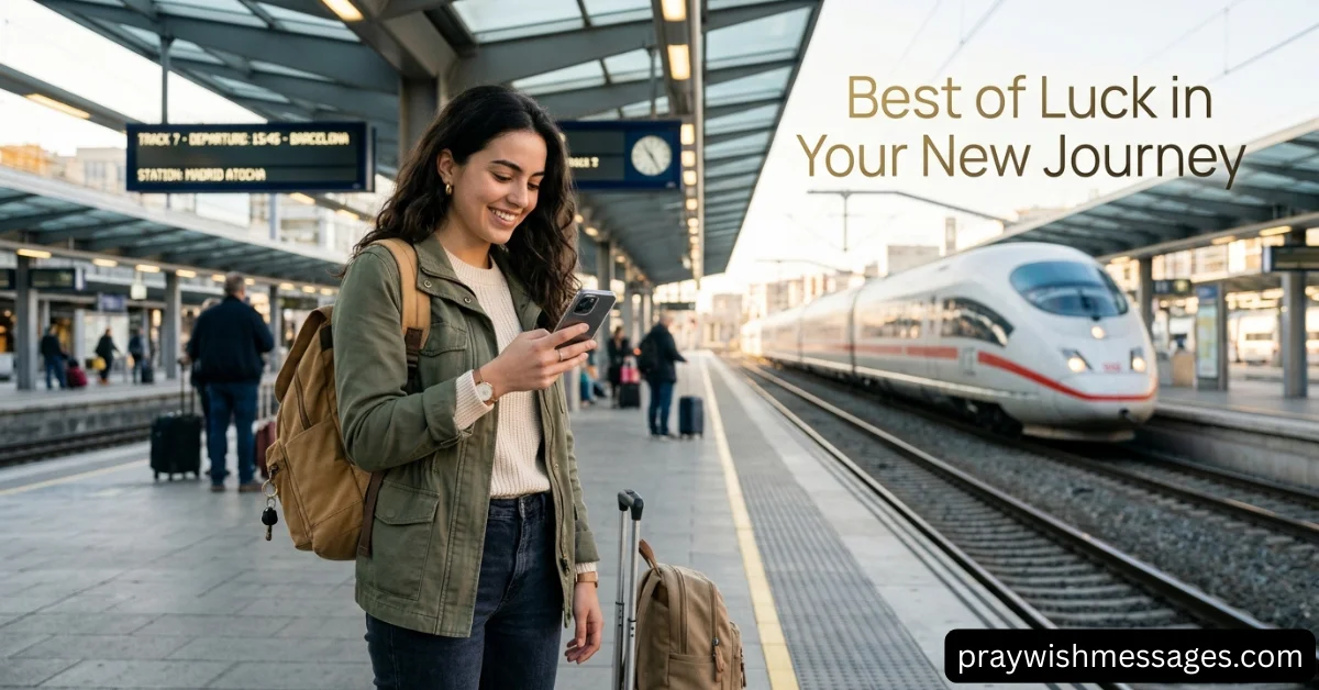 Best of Luck in Your New Journey Messages That Inspire