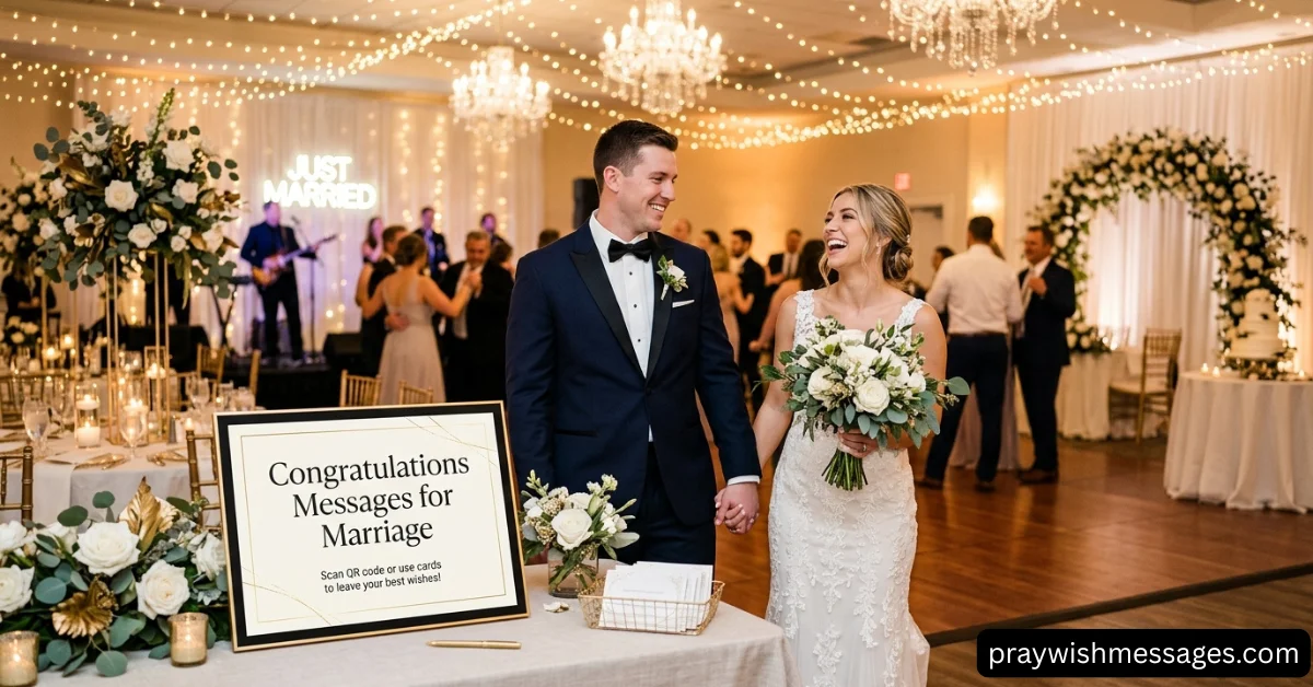 Congratulations Messages for Marriage