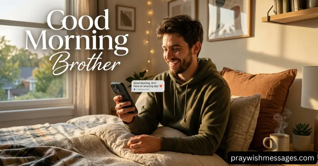Funny Sweet Morning Messages for Brother That Wow