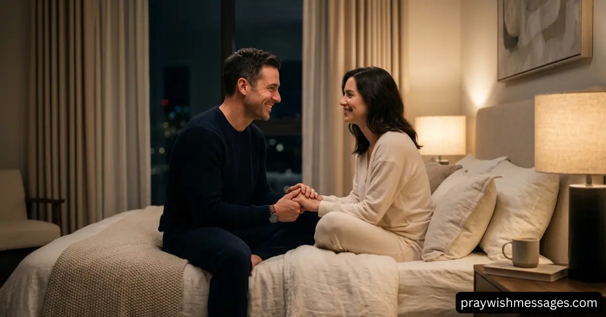 Good Night Love and Trust Messages for Wife