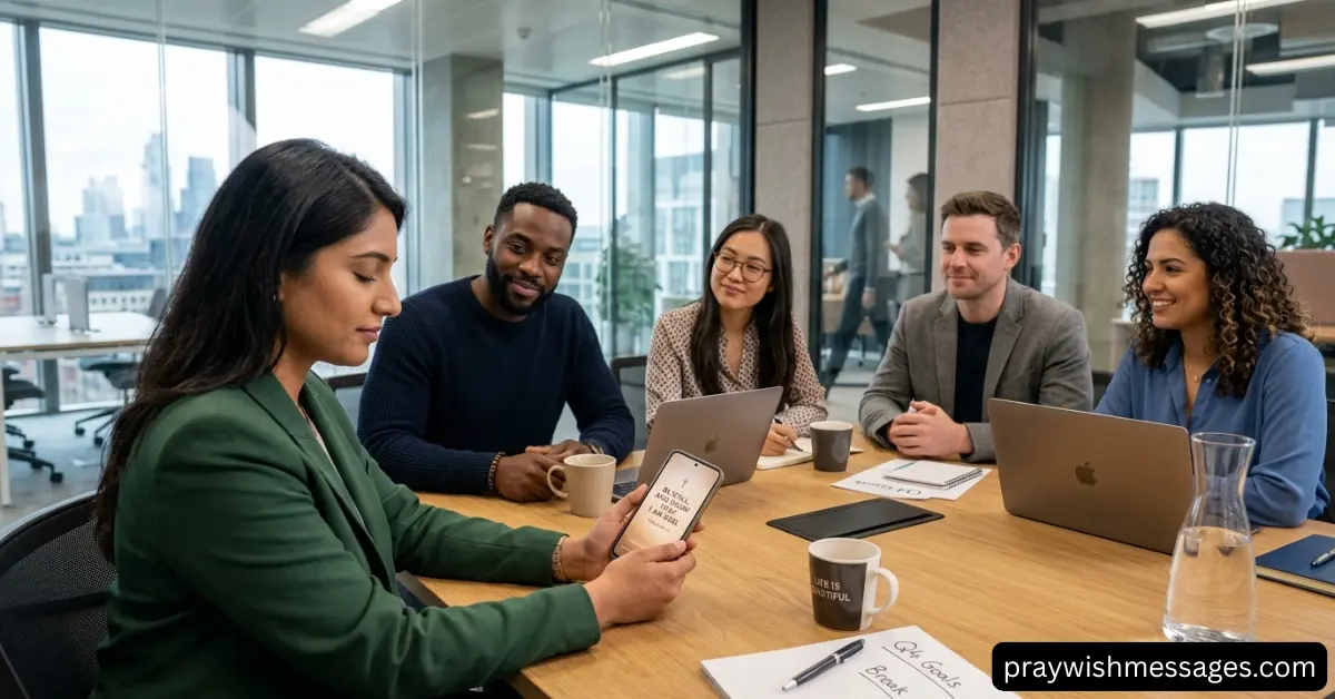 Importance of Prayer Messages in Modern Work Culture