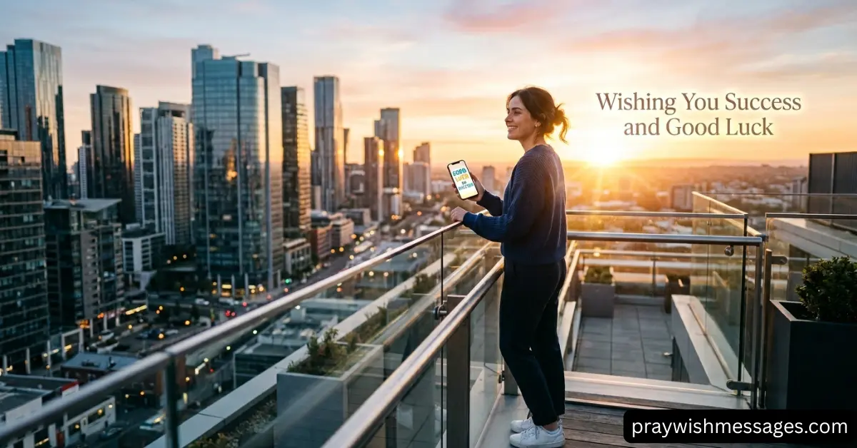 Inspirational Good Luck Wishes for Success