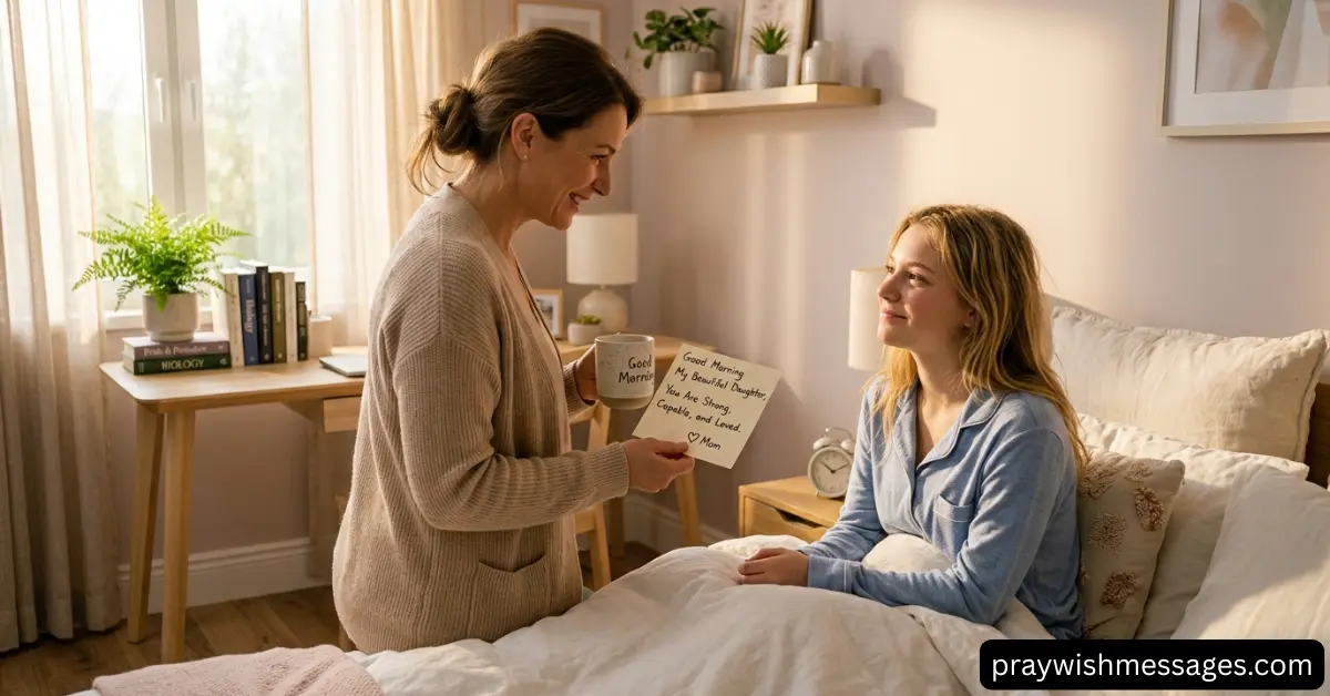 Motivational Good Morning Messages for Teenage Daughter