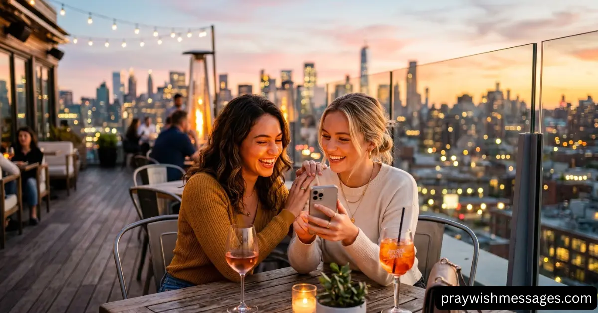 Romantic Style Evening Messages for Close Friends