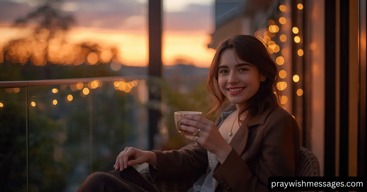 Sweet Evening Messages for Social Sharing