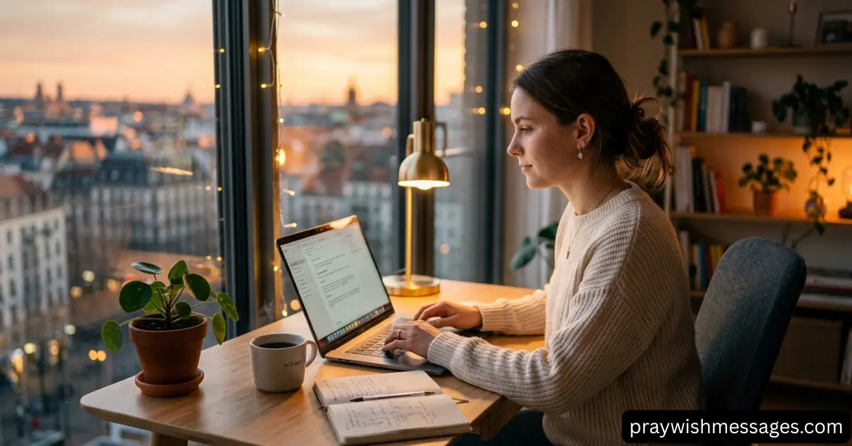 Tips for Writing Sweet Evening Messages