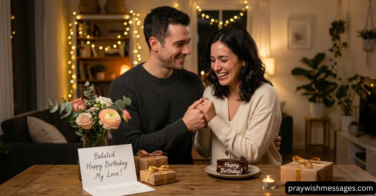Belated Birthday Wishes for a Partner