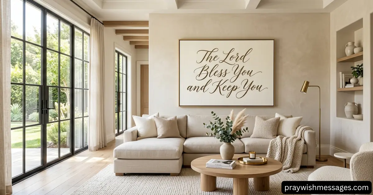 Best Rooms for The Lord Bless You and Keep You Wall Art