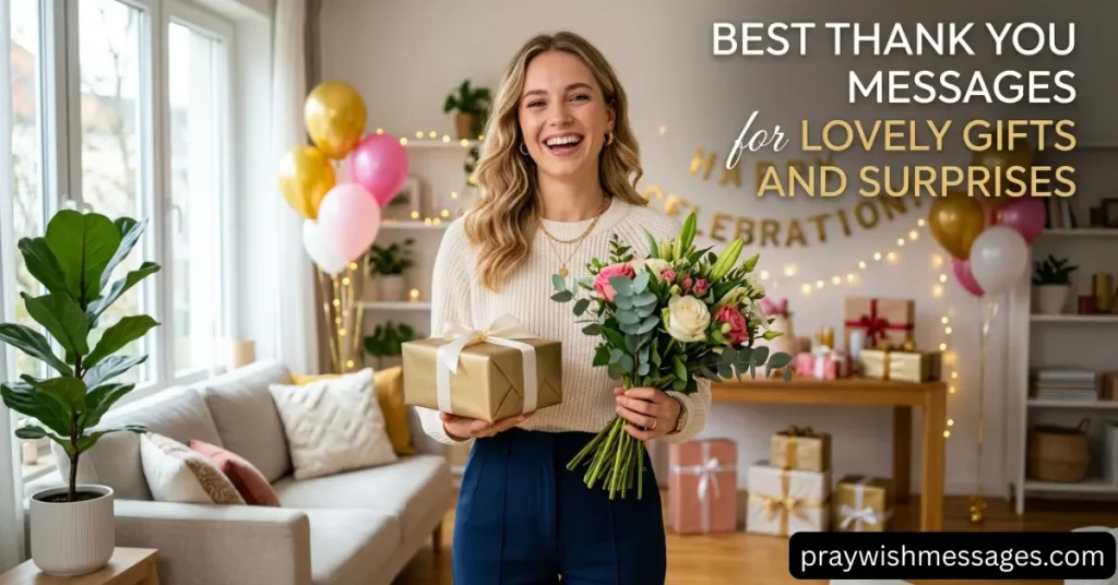 Best Thank You Messages for Lovely Gifts and Surprises