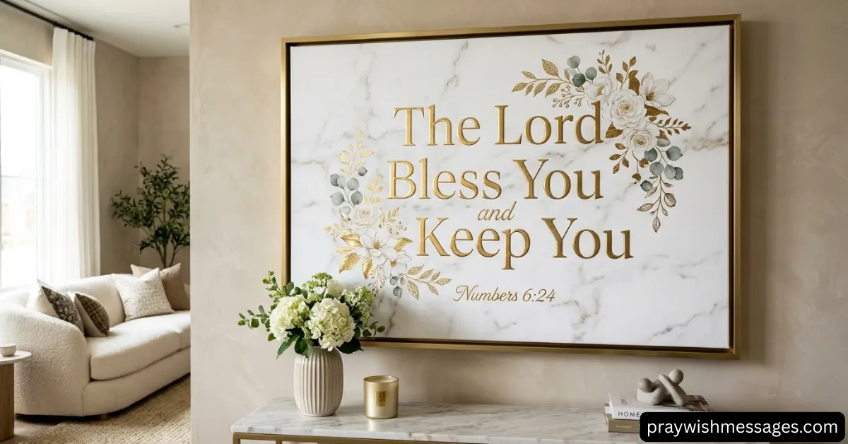 Best The Lord Bless You and Keep You Wall Art Ideas