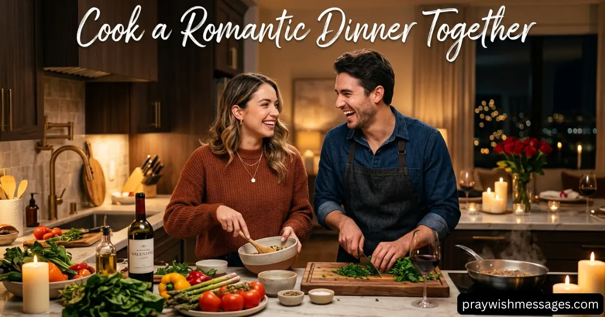 Cook a Romantic Dinner Together