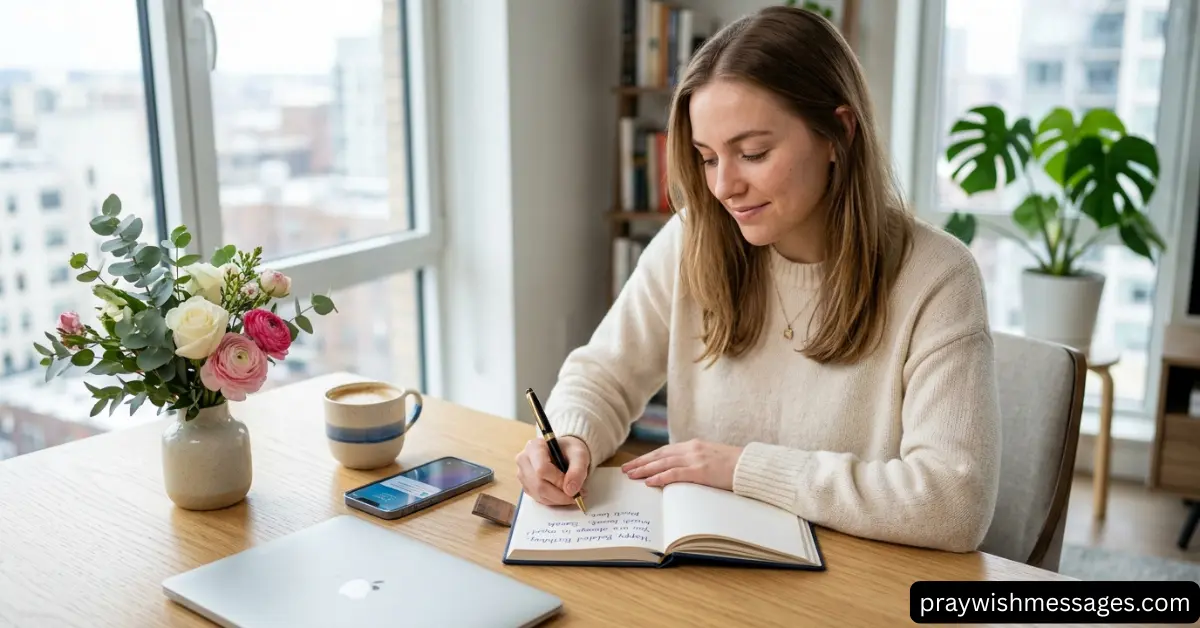 How to Write a Heartfelt Belated Birthday Wish