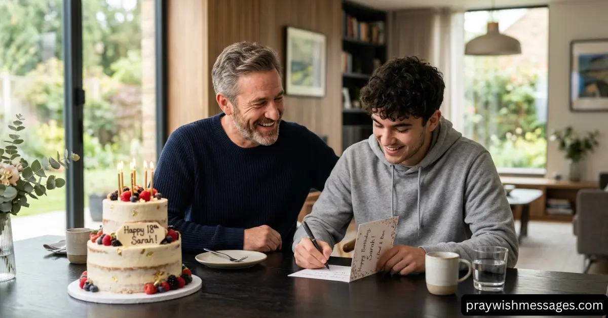 How to Write a Meaningful Birthday Message for Your Son