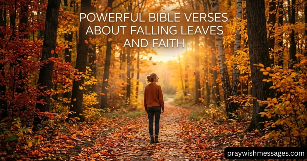 Powerful Bible Verses About Falling Leaves and Faith