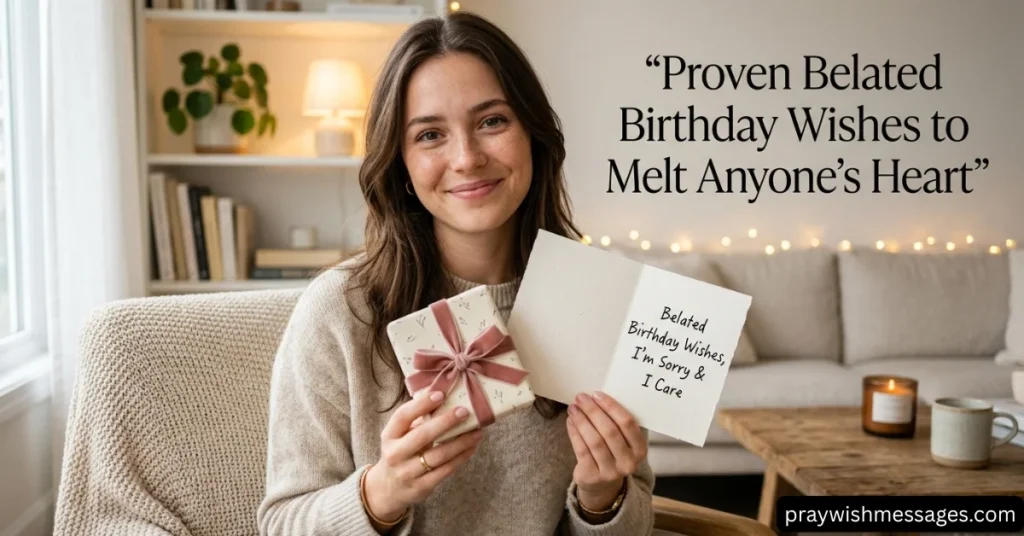 Proven Belated Birthday Wishes to Melt Anyone's Heart