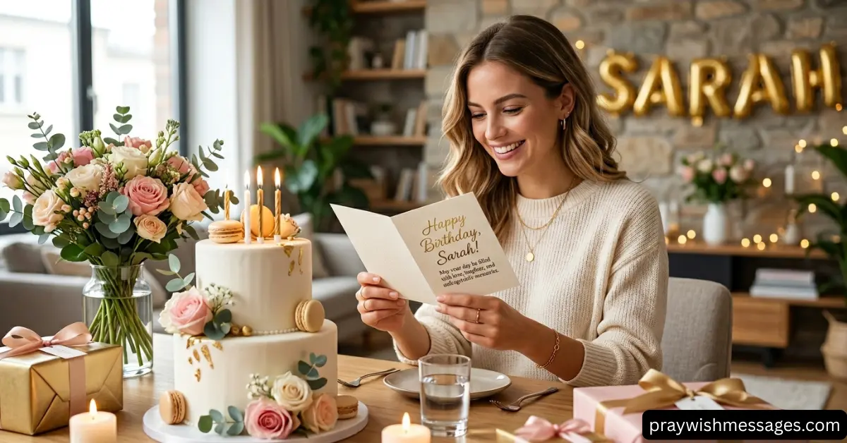 Sample Personalized Birthday Message
