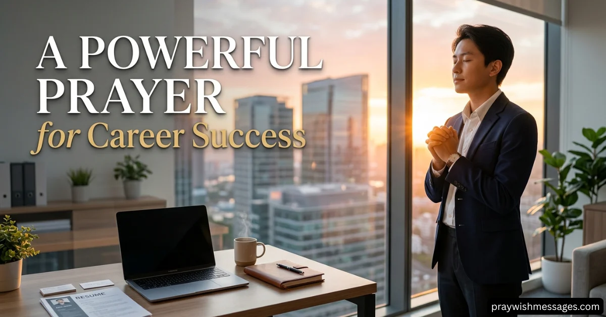 A Powerful Prayer for Career Success
