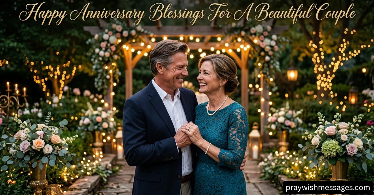 Anniversary Blessings for Married Couples