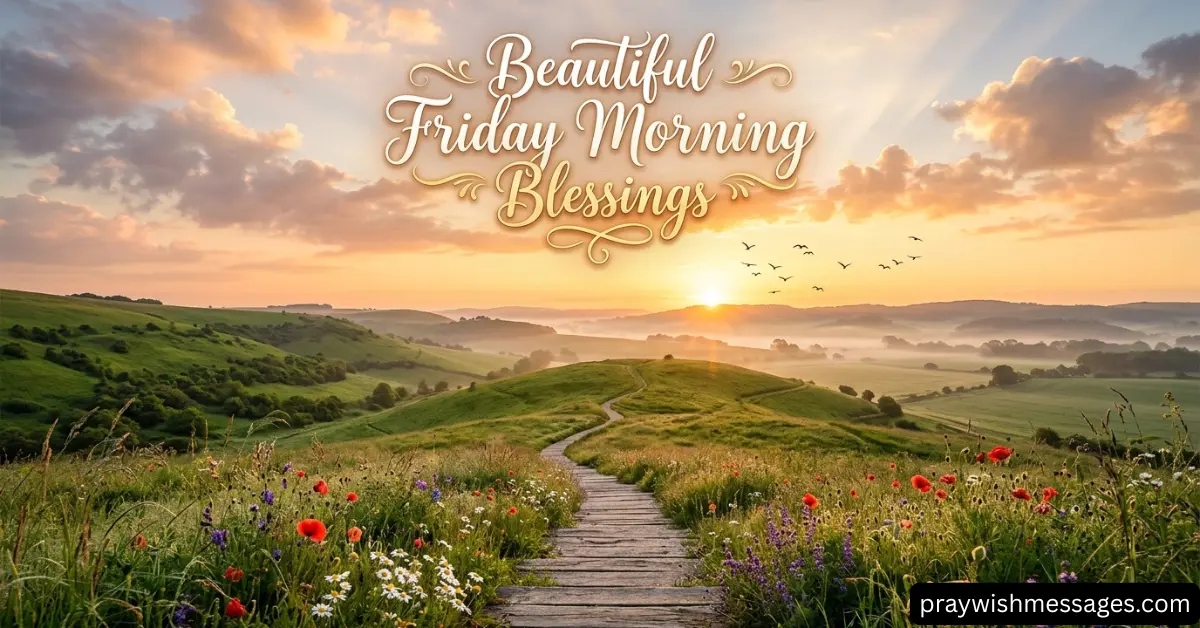 Beautiful Friday Morning Blessings