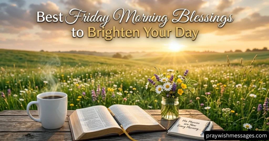 Best Friday Morning Blessings to Brighten Your Day