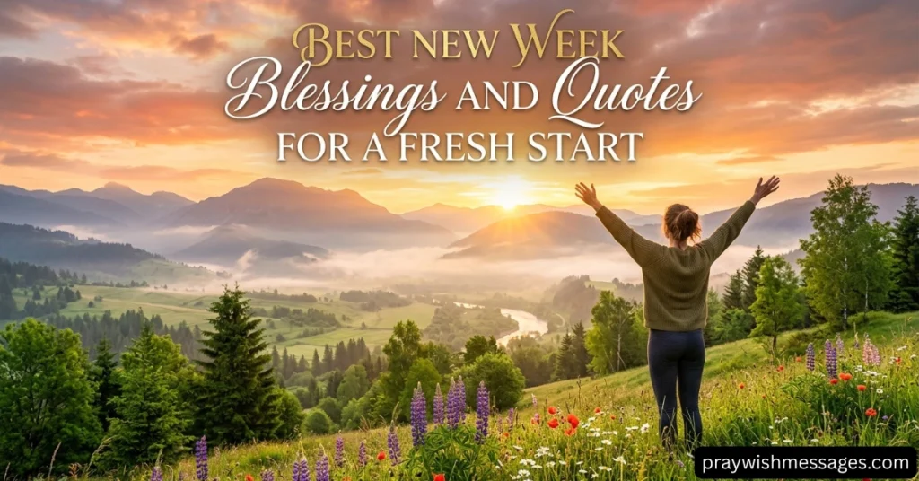 Best New Week Blessings and Quotes for a Fresh Start