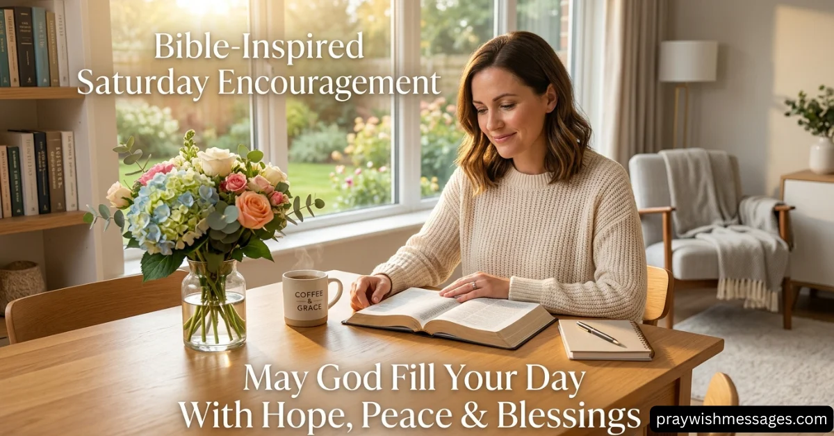 Bible-Inspired Saturday Encouragement