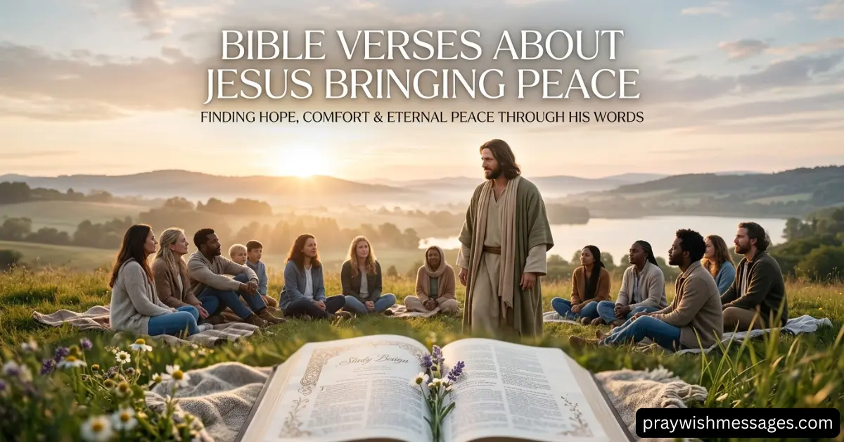 Bible Verses About Jesus Bringing Peace