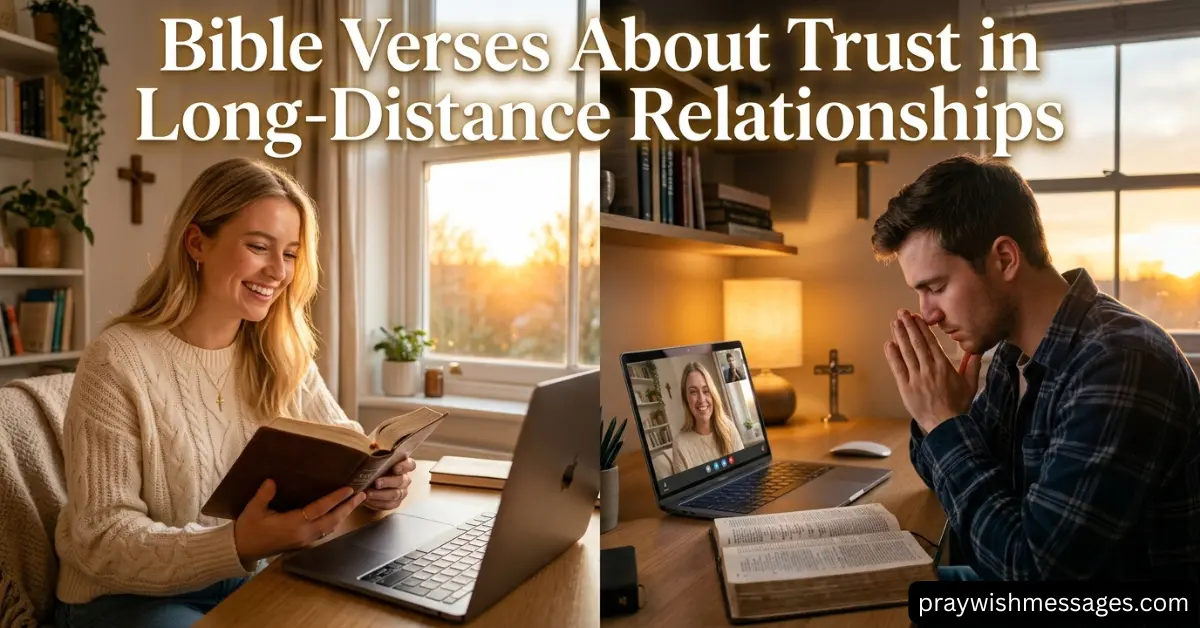 Bible Verses About Trust in Long-Distance Relationships