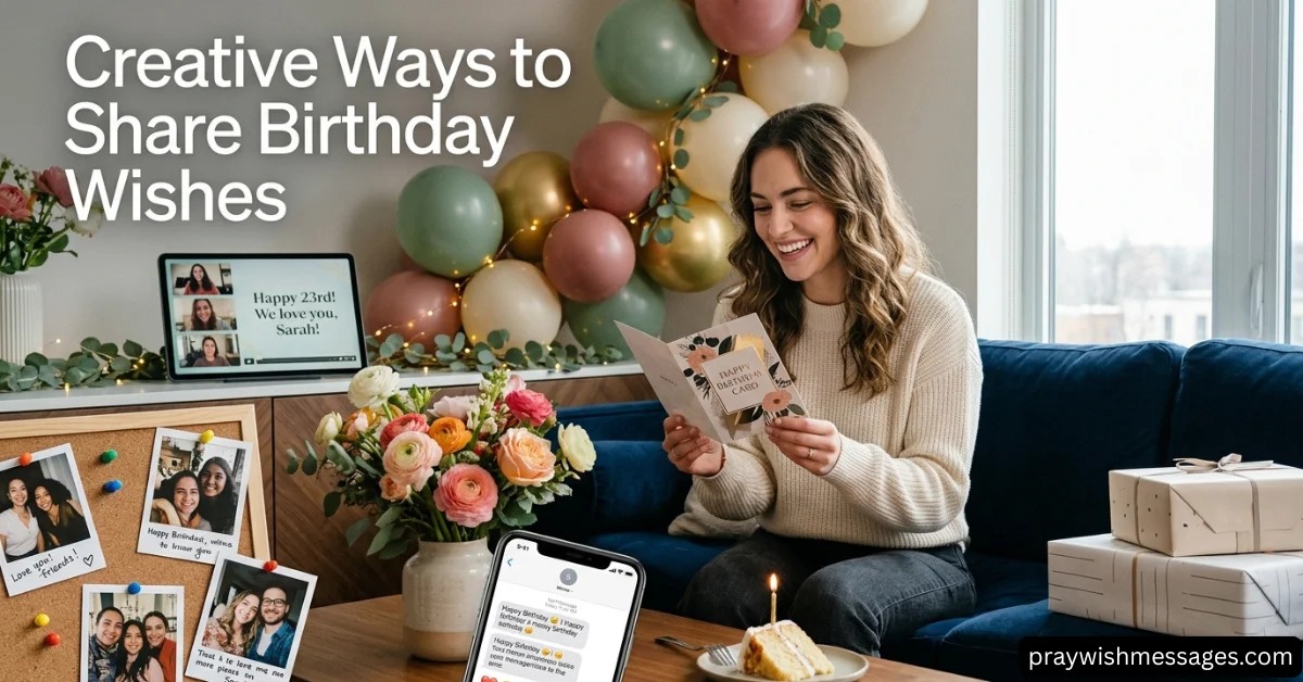Creative Ways to Share Birthday Wishes