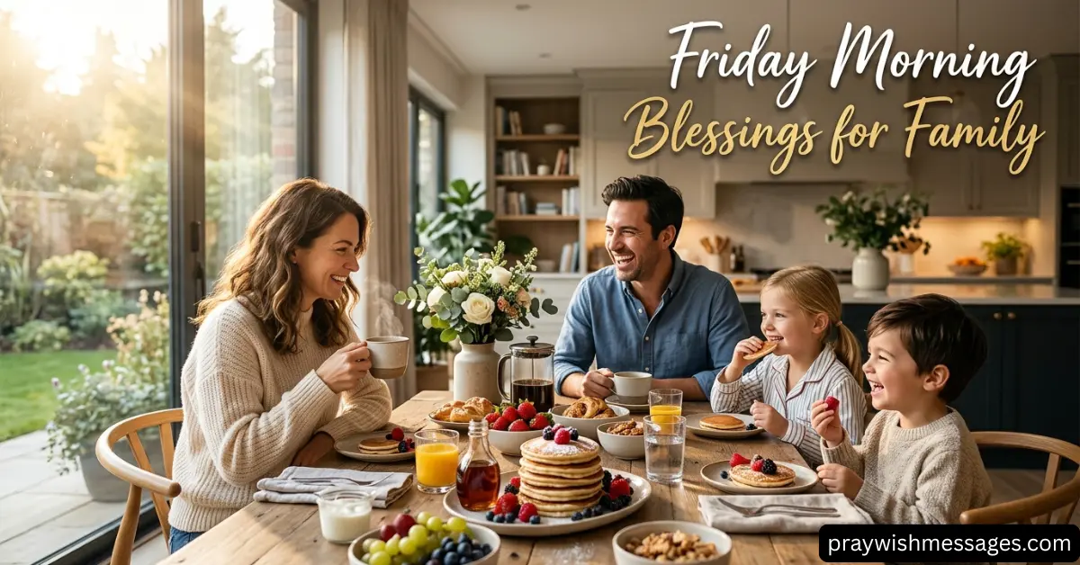 Friday Morning Blessings for Family