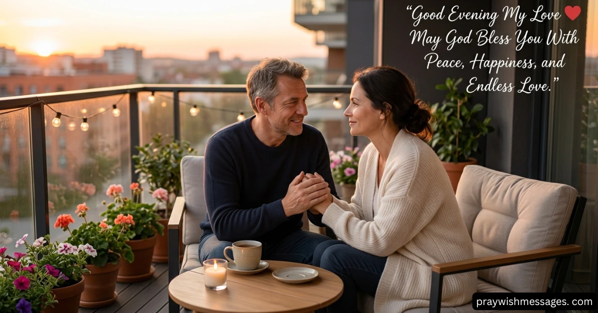 Good Evening Messages for Wife With Prayers and Blessings