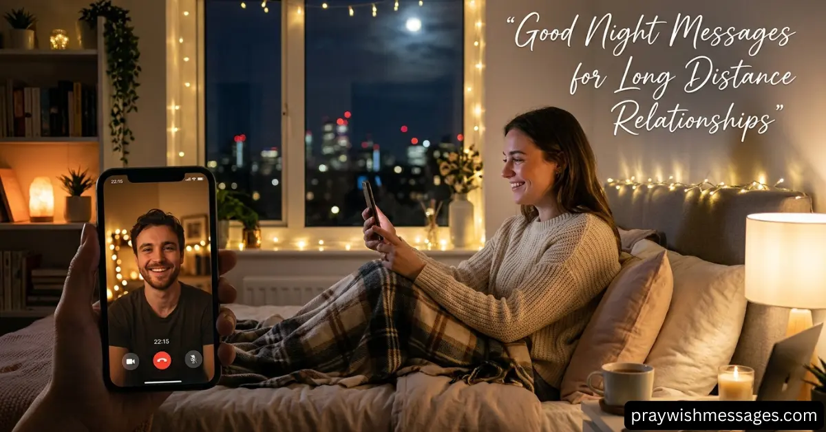 Good Night Messages for Long Distance Relationships