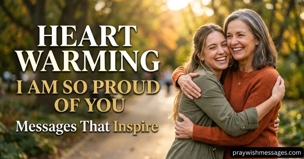 Heart Warming I Am So Proud of You Messages That Inspire