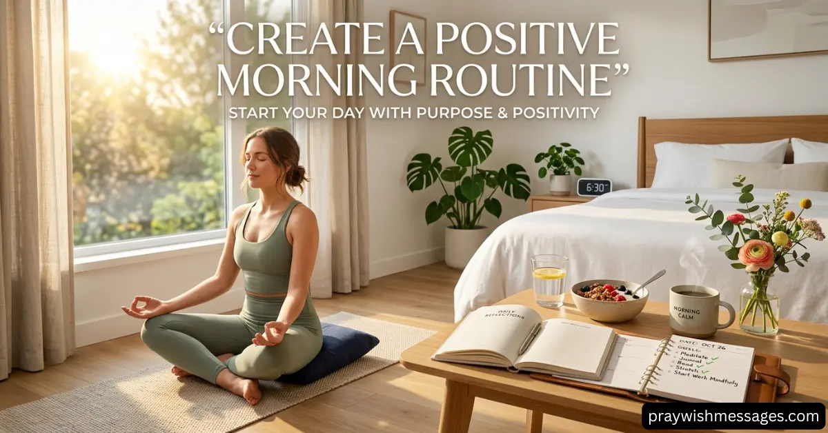 How to Create a Positive Morning Routine