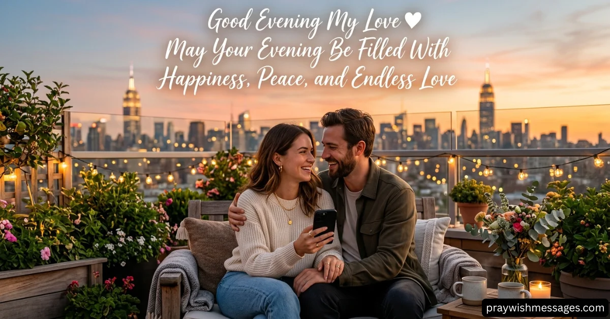 Inspirational Good Evening Messages for Love