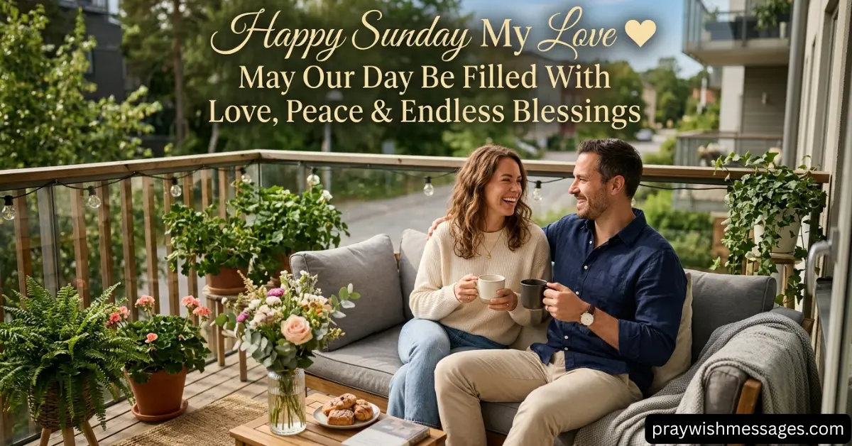 Inspirational Sunday Wishes for Couples