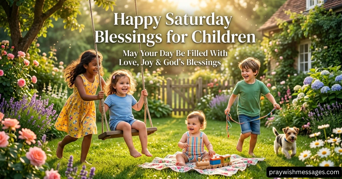 Saturday Blessings for Children