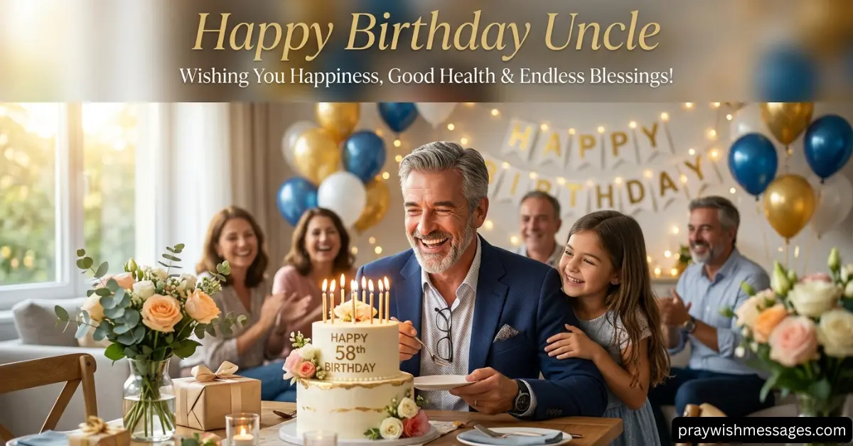 Short Happy Birthday Wishes for Uncle