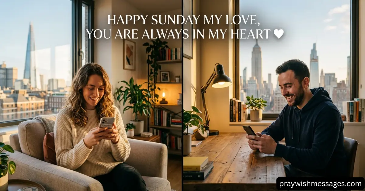 Sunday Love Messages for Long Distance Relationships