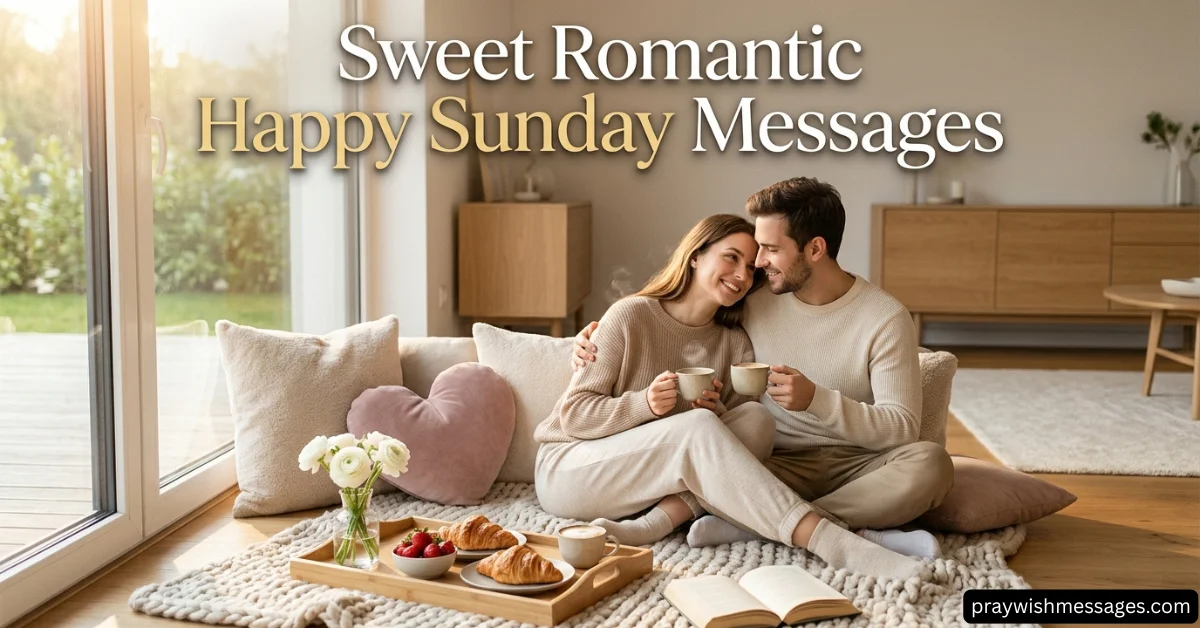 Sweet Romantic Happy Sunday Messages