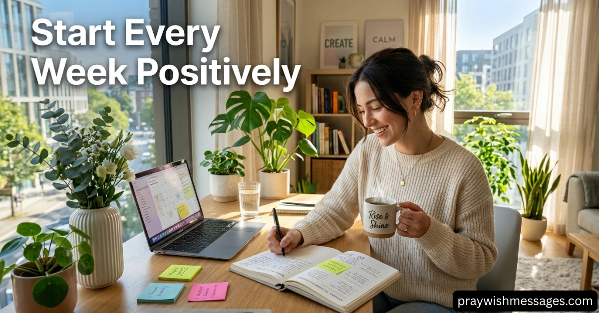 Tips for Starting Every Week Positively
