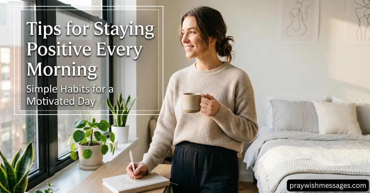 Tips for Staying Positive Every Morning