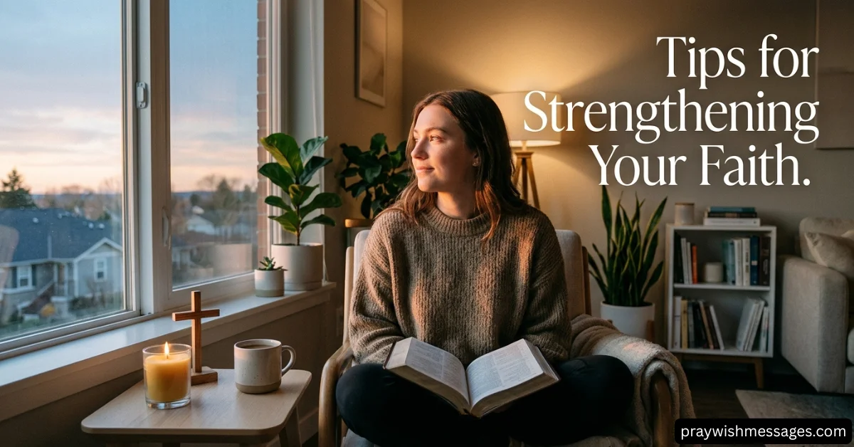 Tips for Strengthening Your Faith