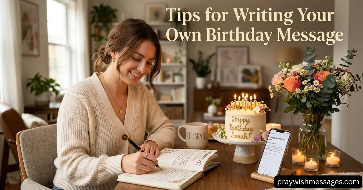 Tips for Writing Your Own Birthday Message