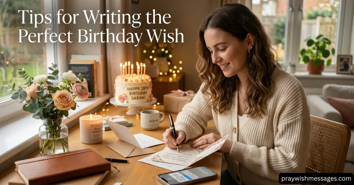 Tips for Writing the Perfect Birthday Wish